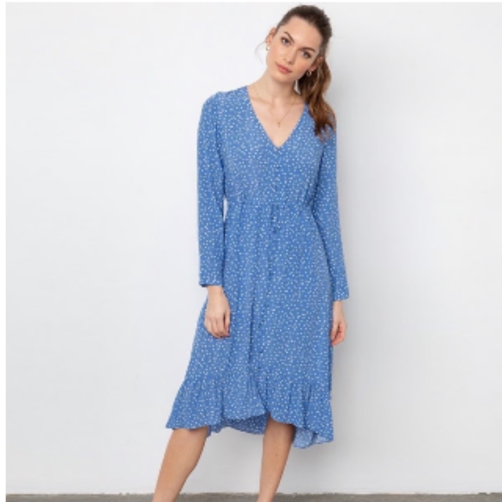 Rails Blue Wisteria Jade Midi Dress